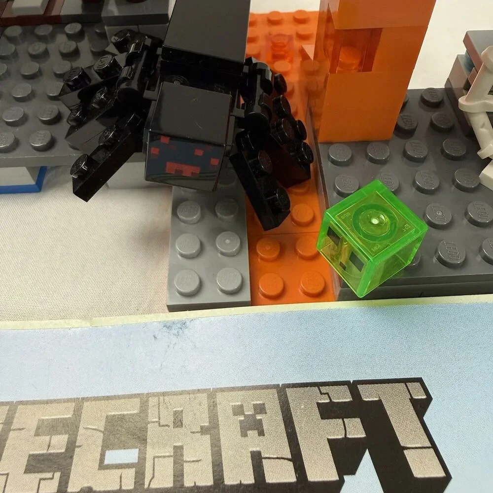 LEGO Minecraft The Abandoned Mine 21166 Manual - No Box - Missing one piece